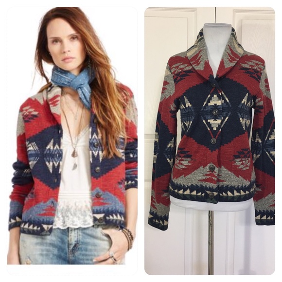 ralph lauren denim and supply cardigan